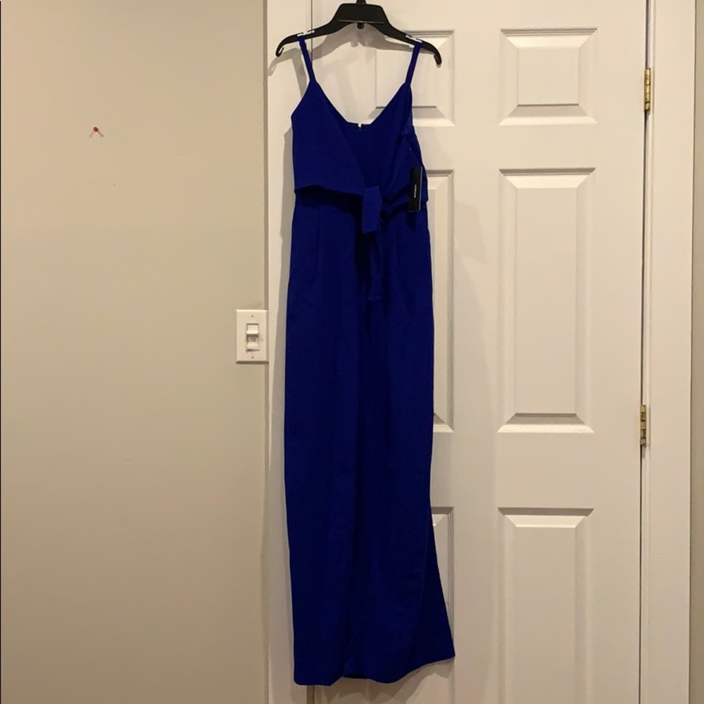 Royal blue jumpsuit